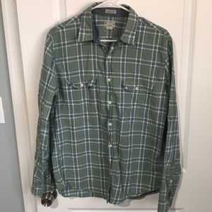 JCrew men’s plaid button up
